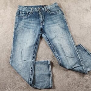TK Axel Vintage Boot Jeans Mens Size 32x29 Blue Denim 5 Pocket